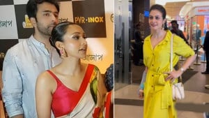 ভাঙা হাত নিয়েই আবির-মিমির সঙ্গে যোগ দিলেন কোয়েল