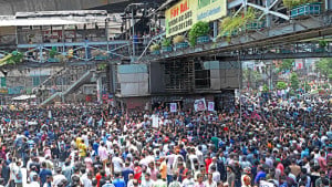 দিনভর রণক্ষেত্র মিরপুর