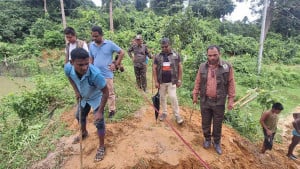 হাছান মাহমুদের ভাইয়ের কব্জা থেকে বনের ৫৫ একর জমি উদ্ধার