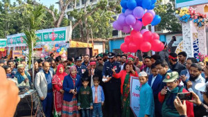 নানা আয়োজনে শ্যামনগরে মহান বিজয় দিবস উদ্‌যাপন