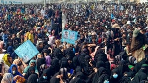 বেলুচিস্তানে বিক্ষোভ, স্থবির পাকিস্তানের বন্দর নগরী