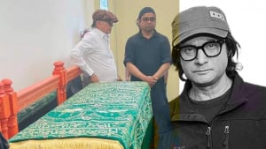 আমেরিকায় হলো শাফিন আহমেদের প্রথম জানাজা