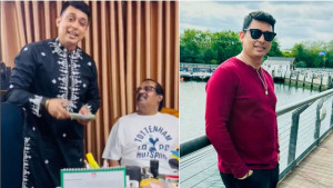 জায়েদ খানকে এক বান্ডিল টাকা সালামি দিলেন ডিপজল