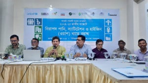 ওয়াশ খাতে বরাদ্দ কমেছে সাড়ে ২২ শতাংশ: হোসেন জিল্লুর রহমান