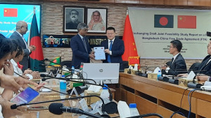 চীনের সঙ্গে মুক্ত বাণিজ্য চুক্তি করতে চায় বাংলাদেশ