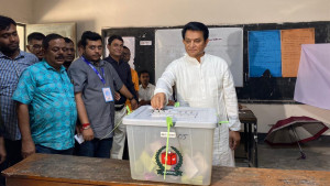 ফরিদপুরে ভোট সুষ্ঠু হচ্ছে: এ. কে. আজাদ এমপি