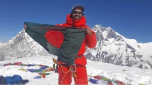 কিশোরগঞ্জের যুবক শাওনের ‘আমা দাবালাম’ পর্বত জয়