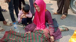 রাজশাহীতে বাসের চাকায় পিষ্ট হয়ে শিশুর মৃত্যু