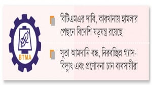 অস্থিরতার দ্রুত অবসান চান বস্ত্র খাতের উদ্যোক্তারা