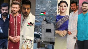 গাজার জন্য ঢাকার শোবিজ তারকাদের মন কাঁদছে 