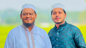বাড়ি ফেরার সময় বাবা-ছেলেকে এলোপাতাড়ি গুলি ও দা দিয়ে কুপিয়ে পালাল দুর্বৃত্তরা