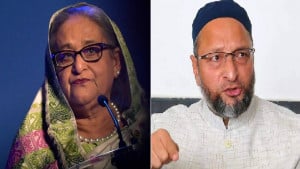 শেখ হাসিনা কেন ভারতে, তাঁকে ফেরত পাঠানো হোক: আসাদউদ্দিন ওয়েইসি