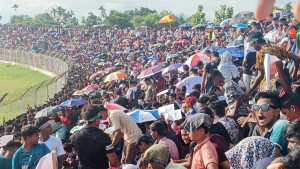 রংপুরে ৩৬ জুলাই গোল্ডকাপ ফাইনালে ‘রেকর্ড’ দর্শক