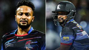 ব্যাটে-বলে আবারও ব্যর্থ সাকিব