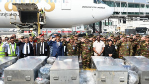সুদানে নিহত ৬ শান্তিরক্ষীর মরদেহ দেশে পৌঁছেছে, জানাজা রোববার