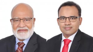 কুমিল্লা-১ আসনে বিএনপি প্রার্থী বাবা-ছেলের মনোনয়নপত্র জমা