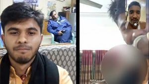 থানায় ঘুমে পুলিশ, গ্রেপ্তার ছাত্রলীগ নেতার সেলফি-ভিডিও কল