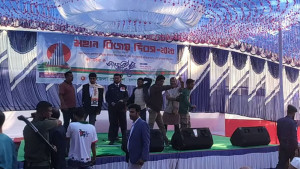 বিজয় দিবসের অনুষ্ঠানে ‘জয় বাংলা, জয় বঙ্গবন্ধু’ স্লোগান দেওয়ায় হট্টগোল
