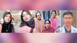 যমজ বোনদের মেডিকেলে পড়ার স্বপ্ন পূরণ