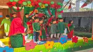 ঢাকার নিউ হরাইজন ক্রিসেন্ট ইন্টারন্যাশনাল স্কুলে বিজয় দিবস উদযাপন