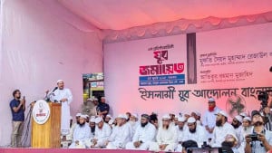 চাঁদাবাজি বন্ধ করতে বলায় একটি দল গালাগালি করছে: চরমোনাই পীর