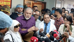 বার্ন ইনস্টিটিউটে ৭২ ঘণ্টার চিকিৎসা সরঞ্জাম মজুত আছে: সায়েদুর রহমান