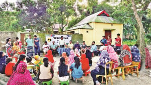 স্বাস্থ্য সচেতনতায় প্রচার অভিযান