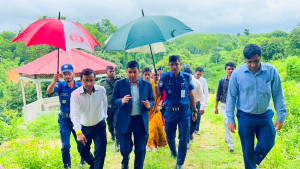 মানিকছড়ি ডিসি অ্যাডভেঞ্চার অ্যান্ড ইকো-ট্যুরিজম পার্ক পরিদর্শন বিভাগীয় কমিশনারের