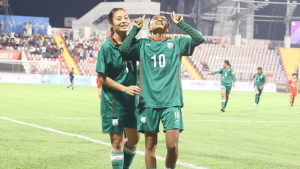 নেপালের জাল ভাসিয়ে সাগরিকায় সাফ চ্যাম্পিয়ন বাংলাদেশ