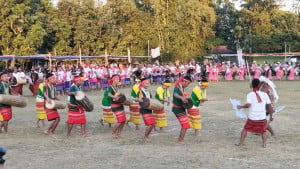 গারোদের নবান্ন উৎসব ওয়ানগালা উদযাপন