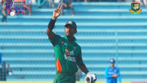 তামিমের সেঞ্চুরিতে সিরিজ হার এড়াল যুবারা