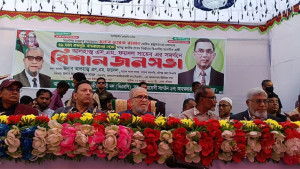 চুনারুঘাটে এস এম ফয়সলের সমর্থনে বিএনপির বিশাল জনসভা