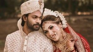 কণ্ঠশিল্পী বাঁধন সরকার পূজা বিয়ে করলেন