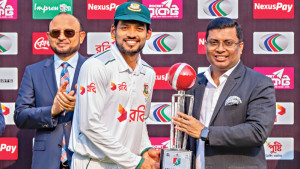 রেকর্ড গড়া সিরিজ জয় শান্তদের