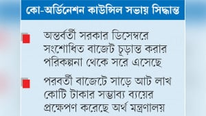 চলতি বাজেট সংশোধন  করবে নির্বাচিত সরকার