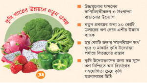 কৃষিভিত্তিক নতুন উদ্যোক্তা তৈরি করতে চায় সরকার