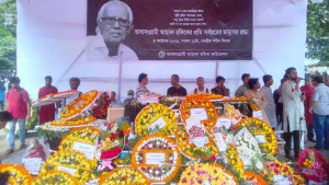 শ্রদ্ধা-ভালোবাসায় ভাষাসংগ্রামী আহমদ রফিককে শেষ বিদায়