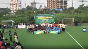 আইএসইউ ফুটবল ফেস্ট সিজন-১ এর চ্যাম্পিয়ন বাইনারি ব্লাস্টার্স