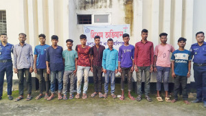 অবৈধভাবে ভারতে প্রবেশের দায়ে ১১ বাংলাদেশি গ্রেপ্তার