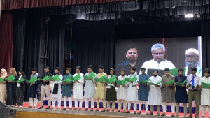 শপথ নিলেন রাকসুর নির্বাচিত প্রতিনিধিরা