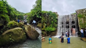 প্রকৃতির টানে সীমান্তরেখা ভুলে যাচ্ছেন পর্যটকরা