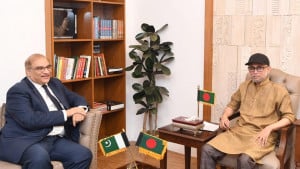 সংস্কৃতি উপদেষ্টার সঙ্গে পাকিস্তান হাইকমিশনারের সাক্ষাৎ
