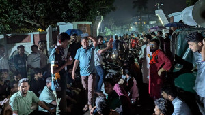 রাবিতে পোষ্য কোটা পুনর্বহাল, শিক্ষার্থীদের বিক্ষোভ