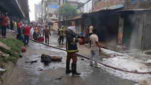 দুই ফায়ার ফাইটারের শরীর শতভাগ পুড়ে গেছে: বার্ন ইনস্টিটিউট
