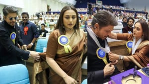 আলোচনায় শাহরুখ-রানির বন্ধুত্ব