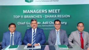 প্রবৃদ্ধির অঙ্গীকারে ন্যাশনাল ব্যাংকের ‘ম্যানেজার্স মিট’ অনুষ্ঠিত