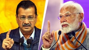সাহস থাকলে মার্কিন পণ্যে ৭৫ শতাংশ শুল্ক দিয়ে দেখান: মোদিকে কেজরিওয়াল