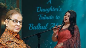 মেয়ের কণ্ঠে ‘মহানায়কের গান’