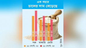 শহরেই নয়, গ্রামেও চালের বাজার চড়া