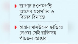 সন্ত্রাস দমন আইনে সাবেক দুই এমপিসহ গ্রেপ্তার ১৩